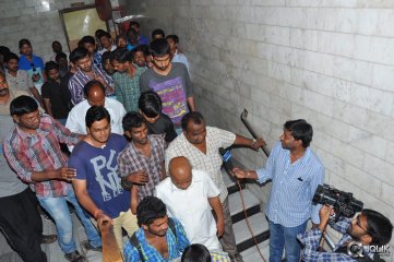 Bandipotu Movie Hungama at Sandhya Theatre